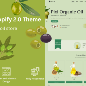 Pixi - Oil Shopify 2.0 Theme